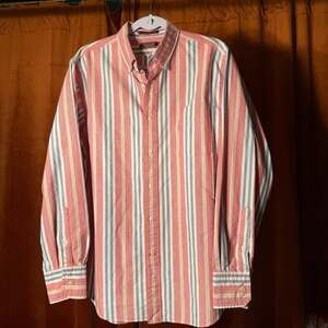 Vintage Cremieux Men’s Large 90’s Y2K preppy nautical button up